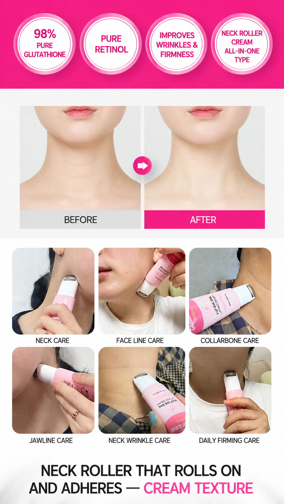 Glutathione V-Up GUA SHA Lifting Cream
