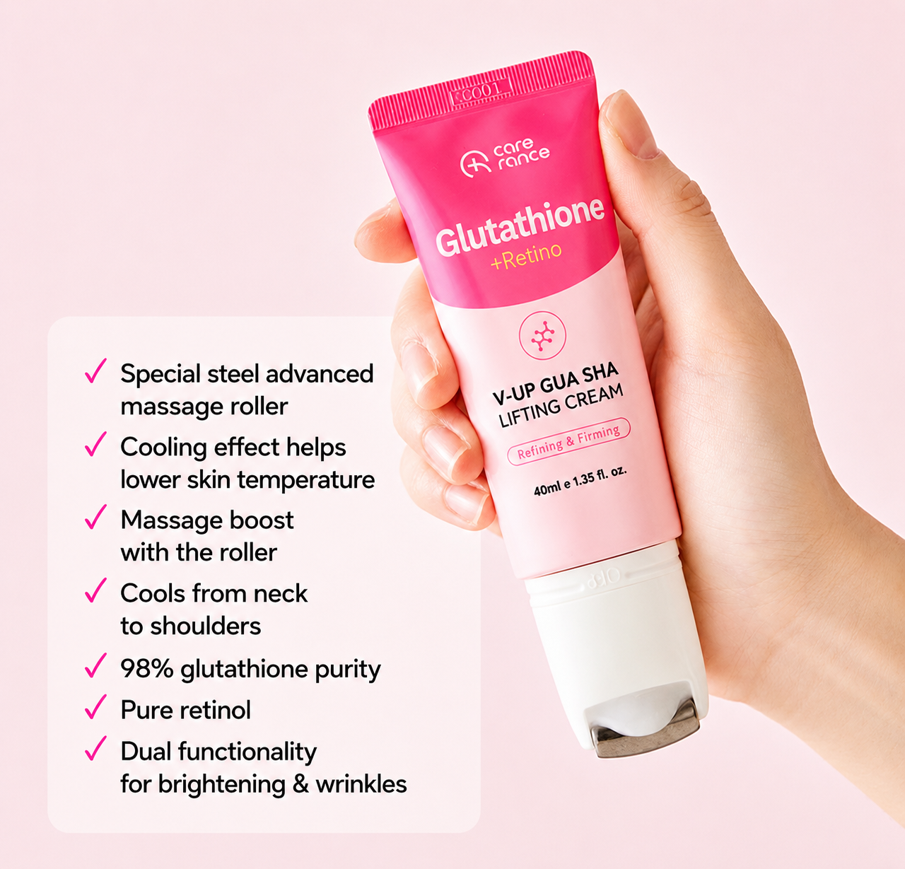 Glutathione V-Up GUA SHA Lifting Cream