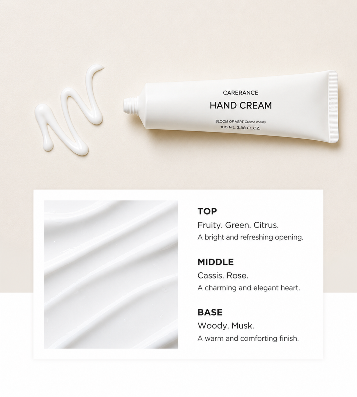 Bloom De Vert Hand Cream (100ml / 3.38 fl. oz.)