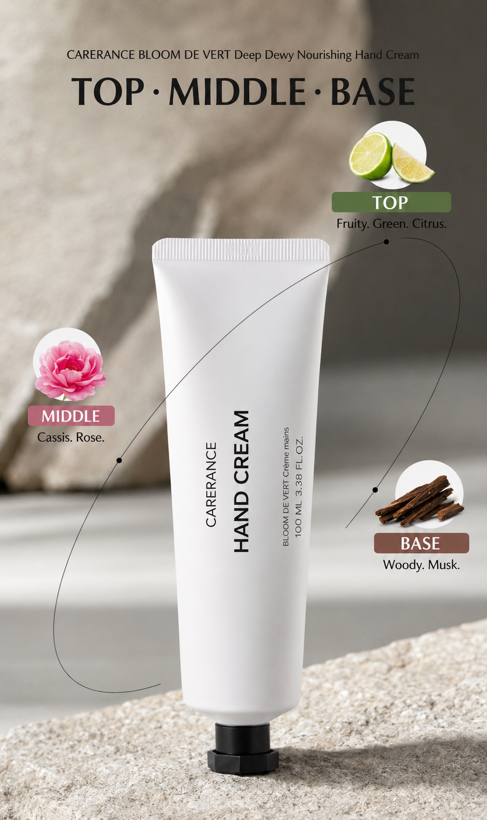 Bloom De Vert Hand Cream (100ml / 3.38 fl. oz.)