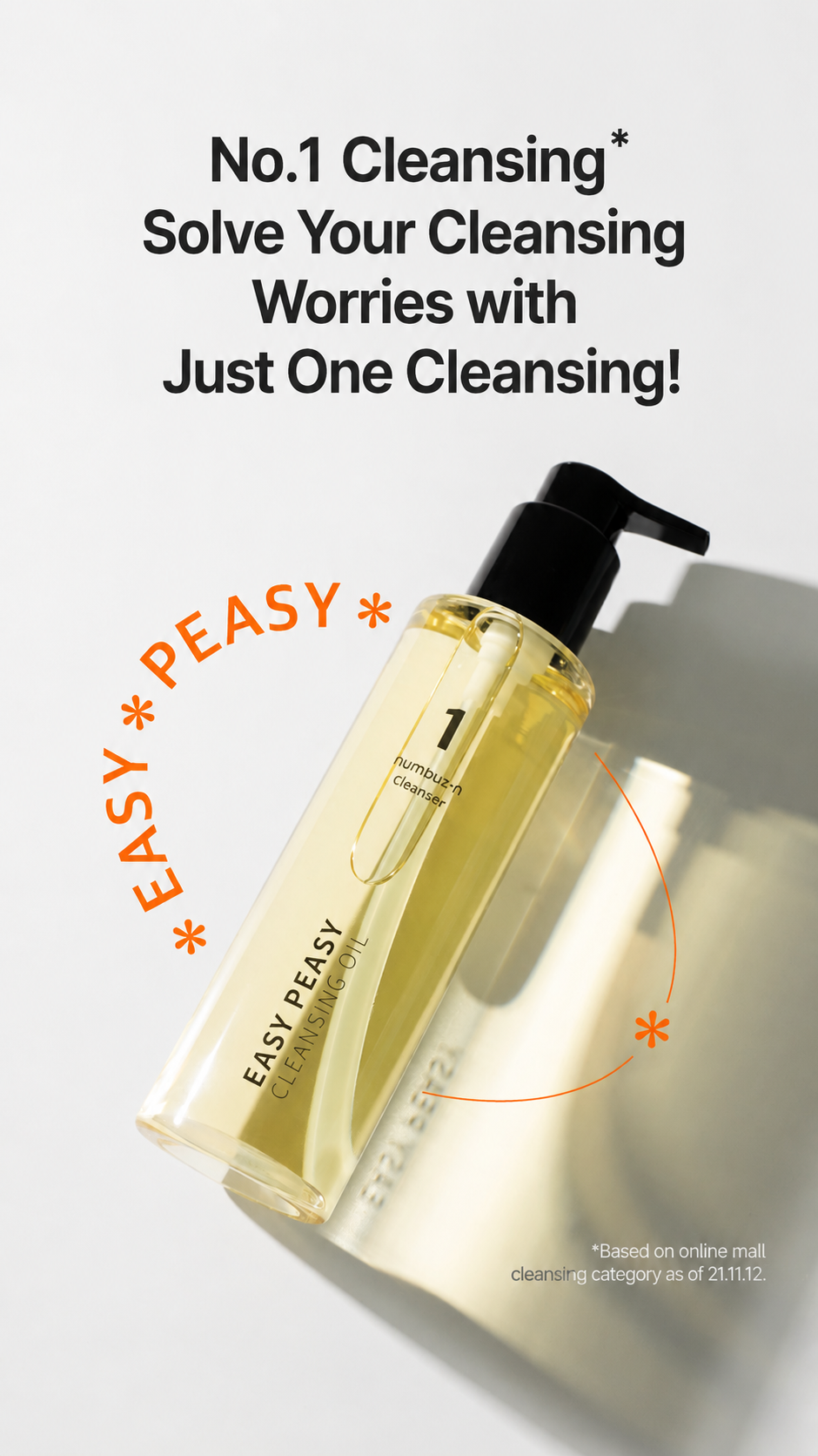 Clean and smooth cleansing oil