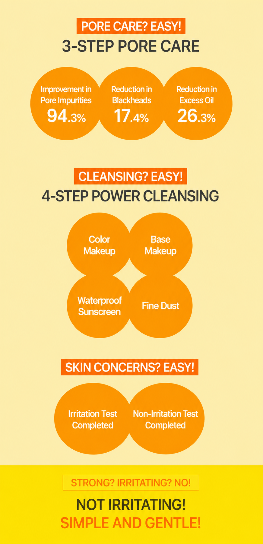 Clean and smooth cleansing oil
