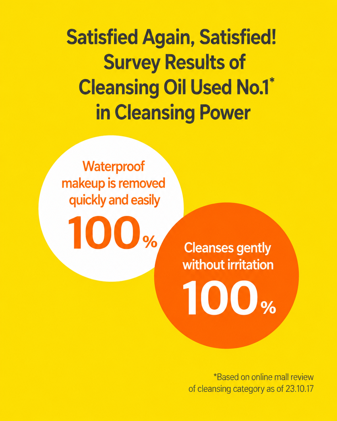 Clean and smooth cleansing oil