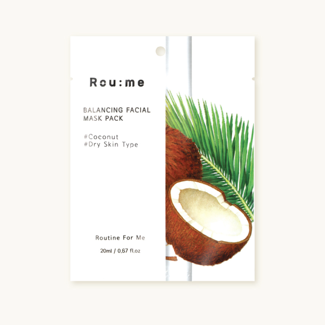 Balancing Facial Mask Pack (Coconut) 20ml*10EA